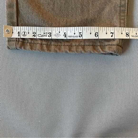 Vintage Lee Denim Jeans Regular Fit Beige Neutral Men’s Size 32x32 EUC - Picture 10 of 11